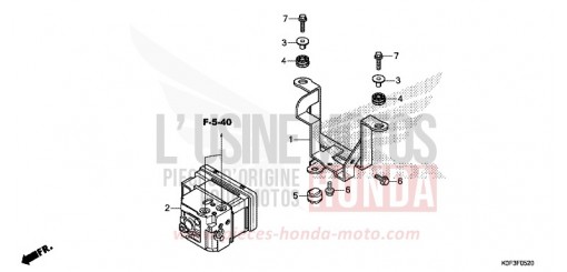 MODULATEUR ABS Z125MAK de 2019